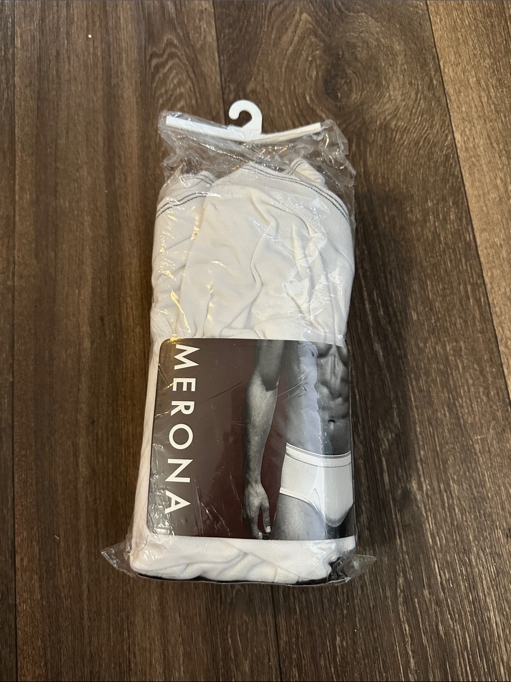 Merona 1999 Bundle of six vintage New premium cotton White Men's Briefs